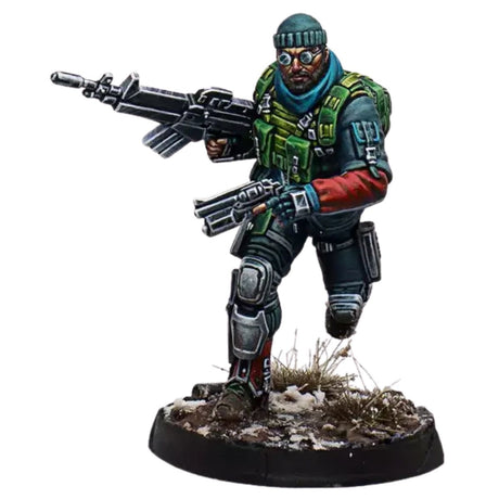 Corvus Belli Infinity Reinf. Brigadier Jacques Bruant (AP Spitfire)