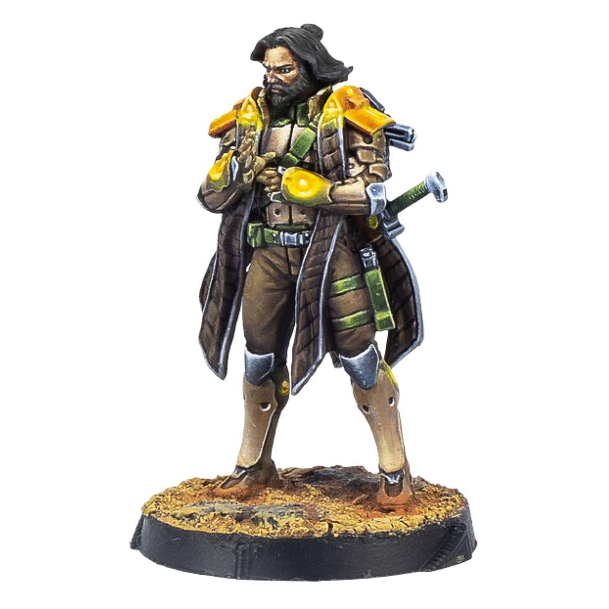Corvus Belli Infinity Saladin, O-12 Liaison Officer (Combi Rifle)