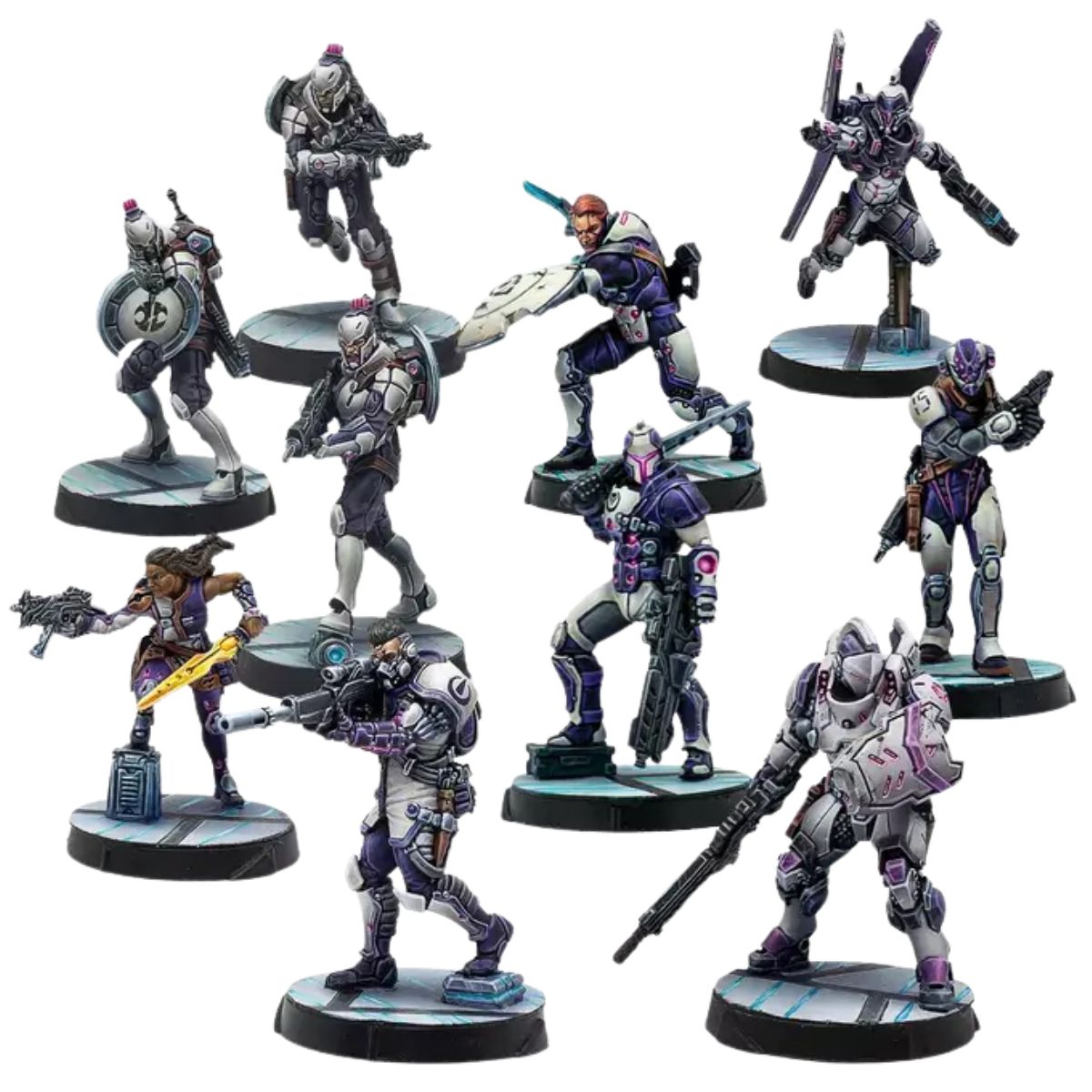 Corvus Belli Infinity Steel Phalanx Action Pack
