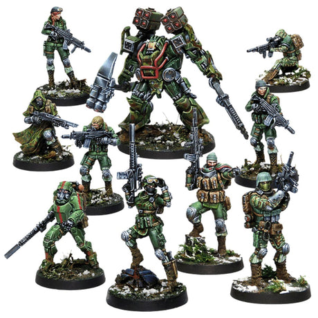 Corvus Belli Infinity Tartary Army Corps Action Pack