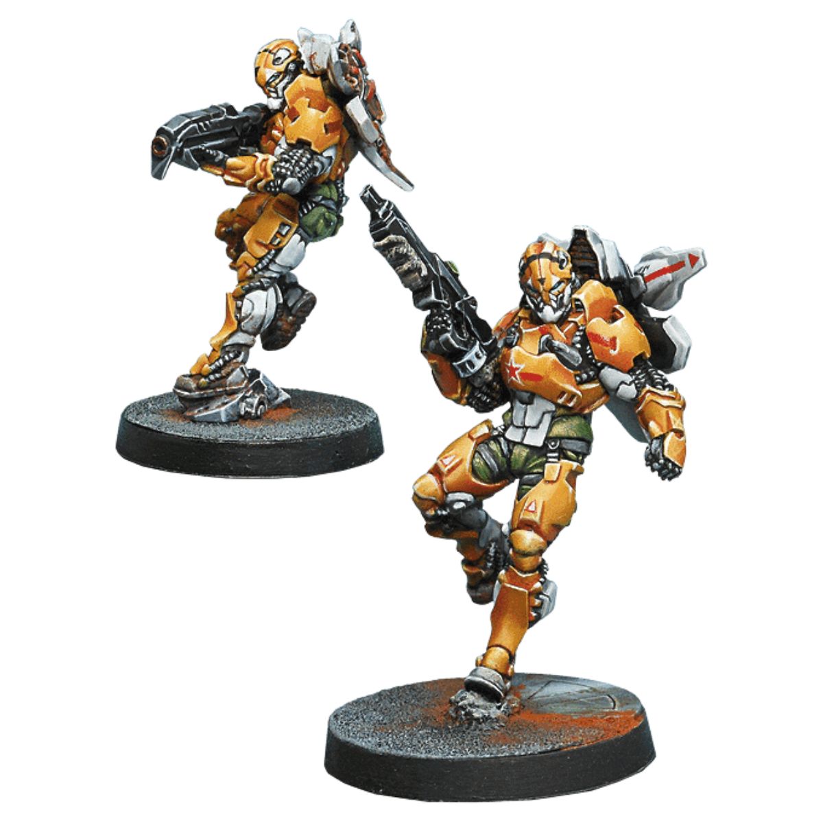 Corvus Belli Infinity Tiger Soldiers (Spitfire/ Boarding Shotgun)