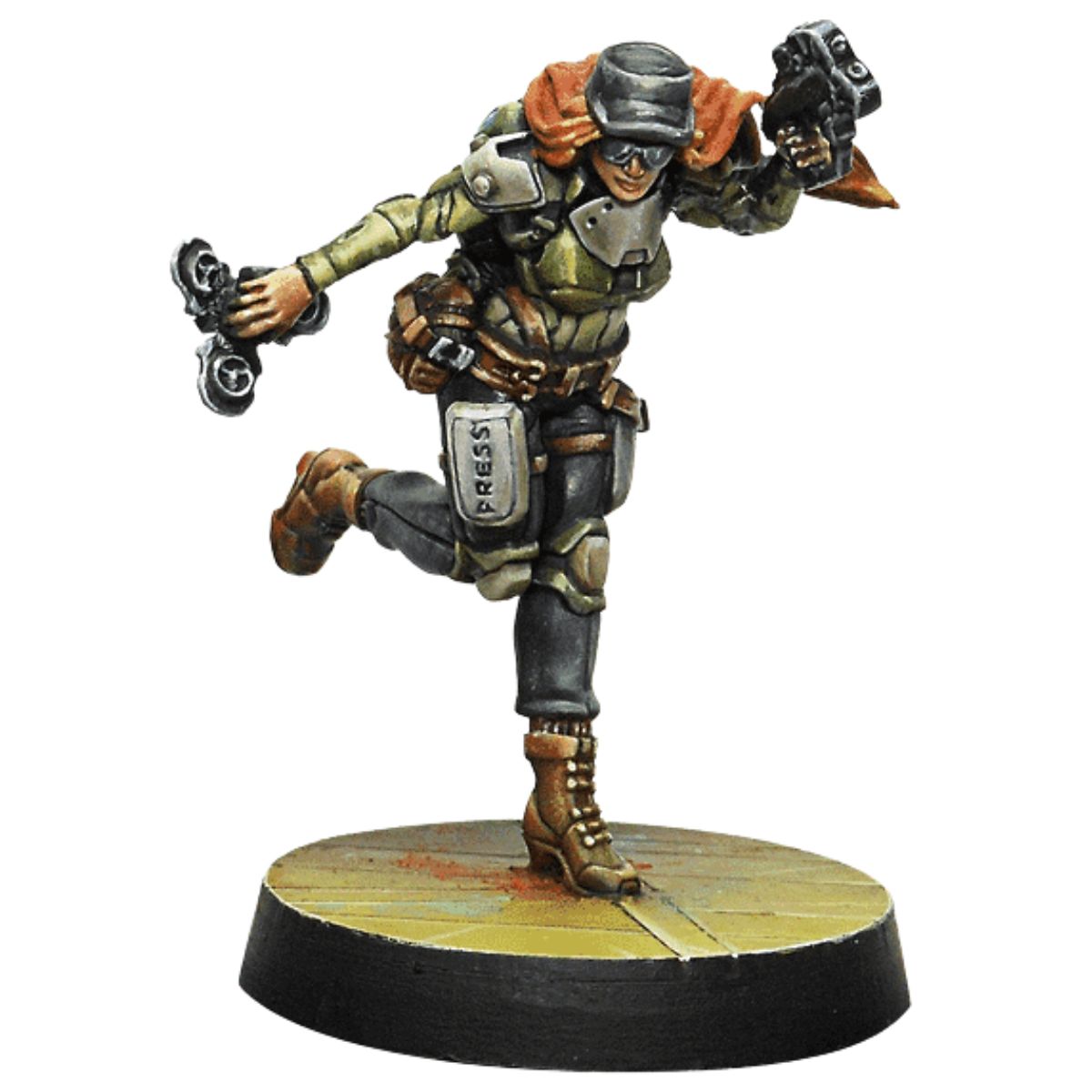 Corvus Belli Infinity Warcors, War Correspondents (Stun Pistol)