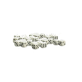 D6 Dice - White (30)