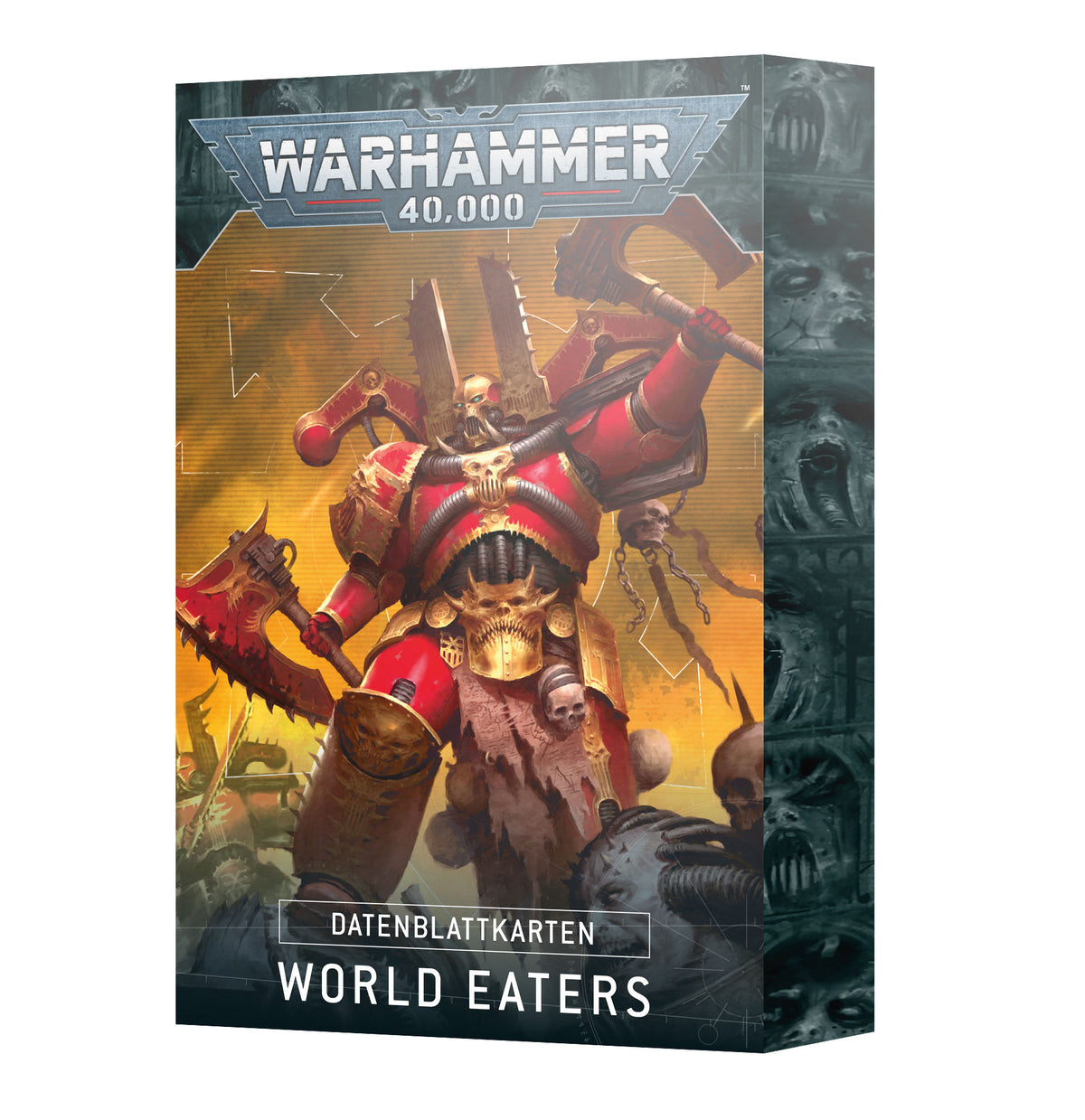 Warhammer 40.000 World Eaters Datenblattkarten Deutsch