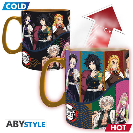 Demon Slayer Tasse Heatchange 460ml Hashira Season 2