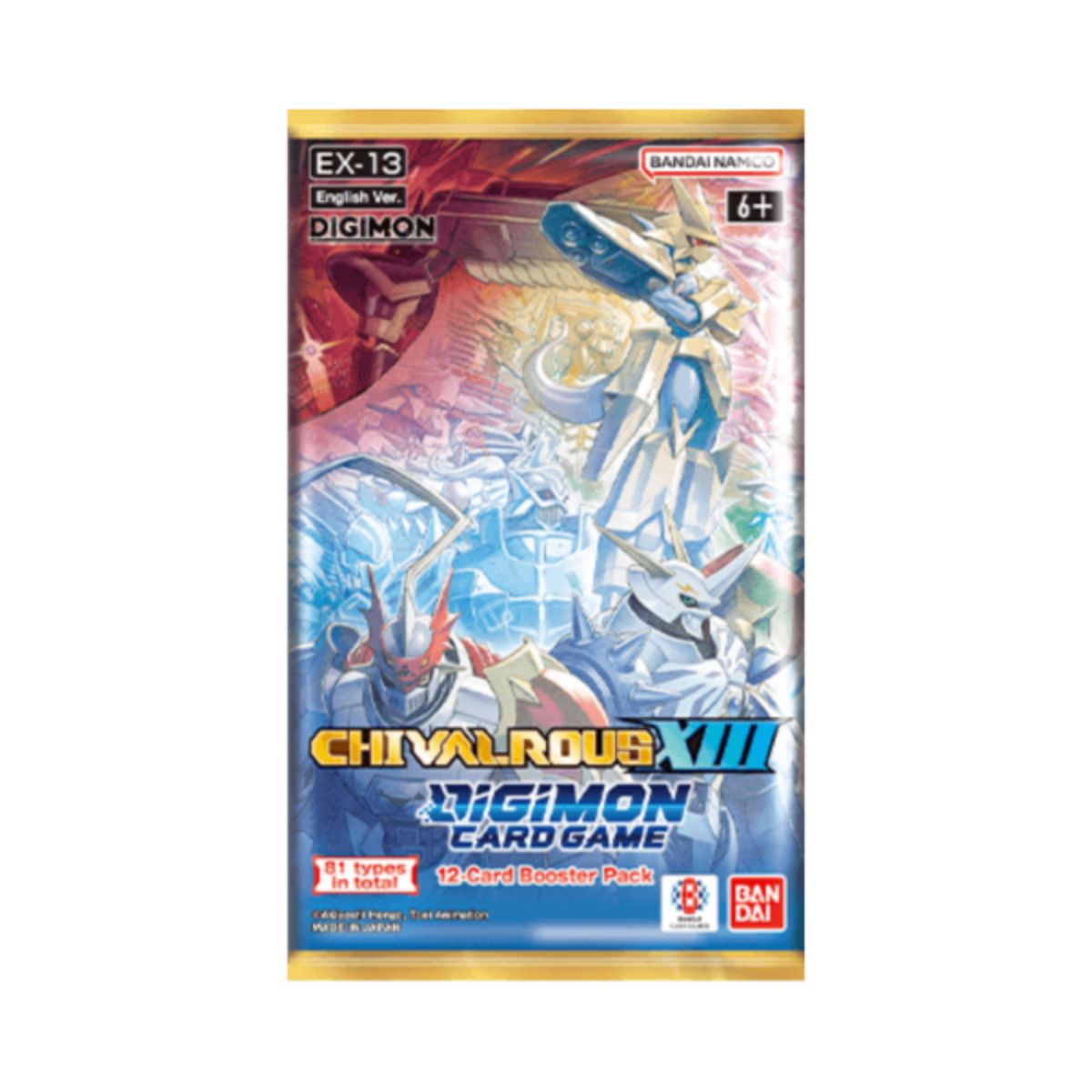 Digimon Chivalrous XIII EX-13 Booster Englisch