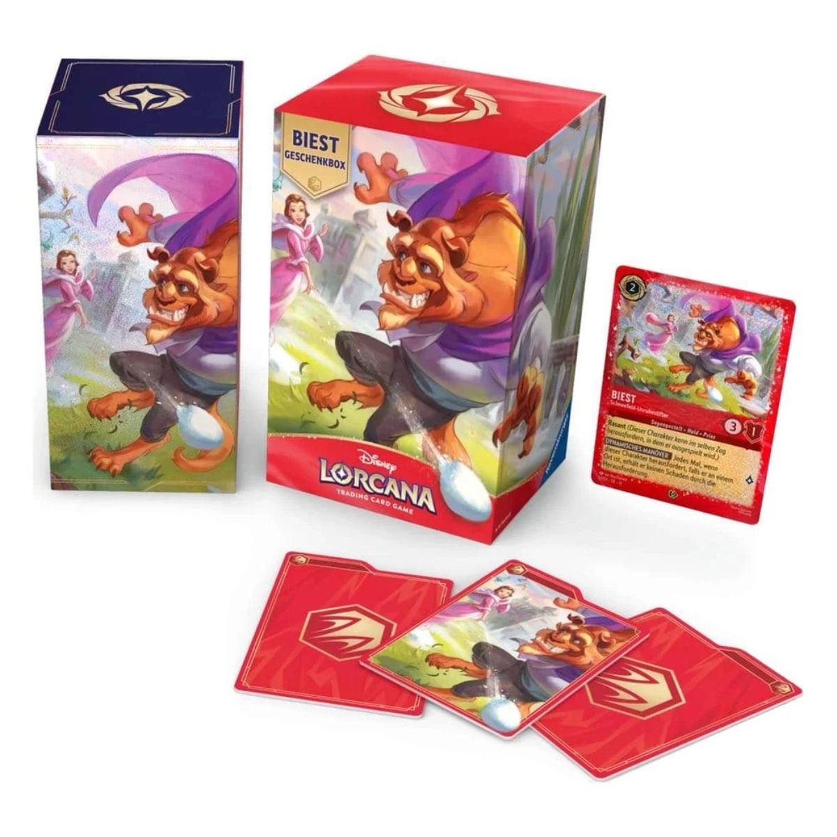 Disney Lorcana Die Schöne Und Das Beast Geschenkbox Deutsch