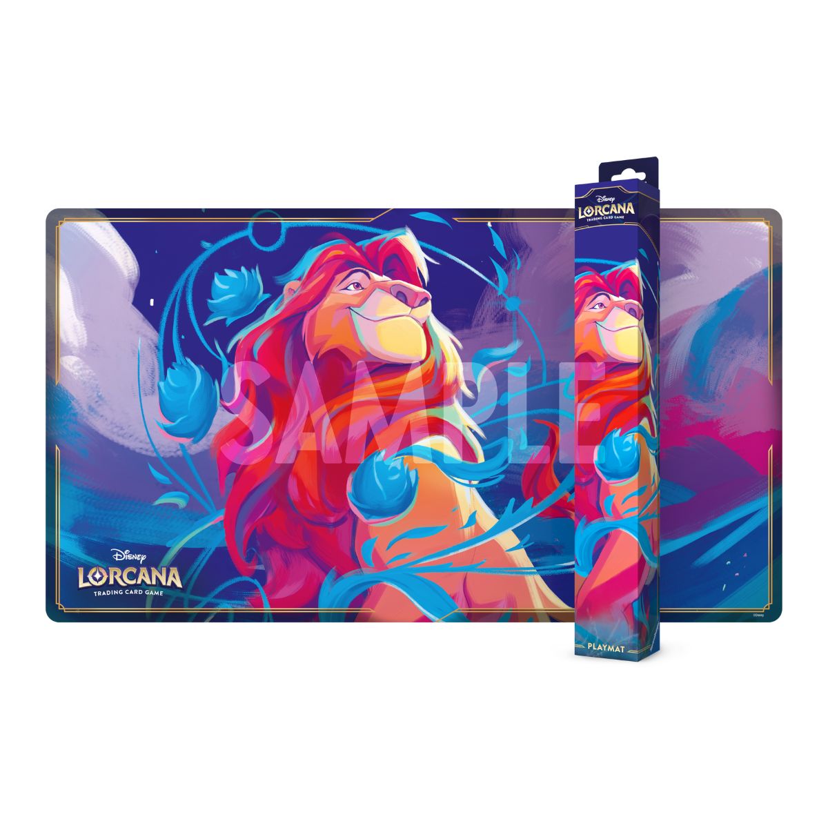 Disney Lorcana Mythen Spielmatte Mufasa
