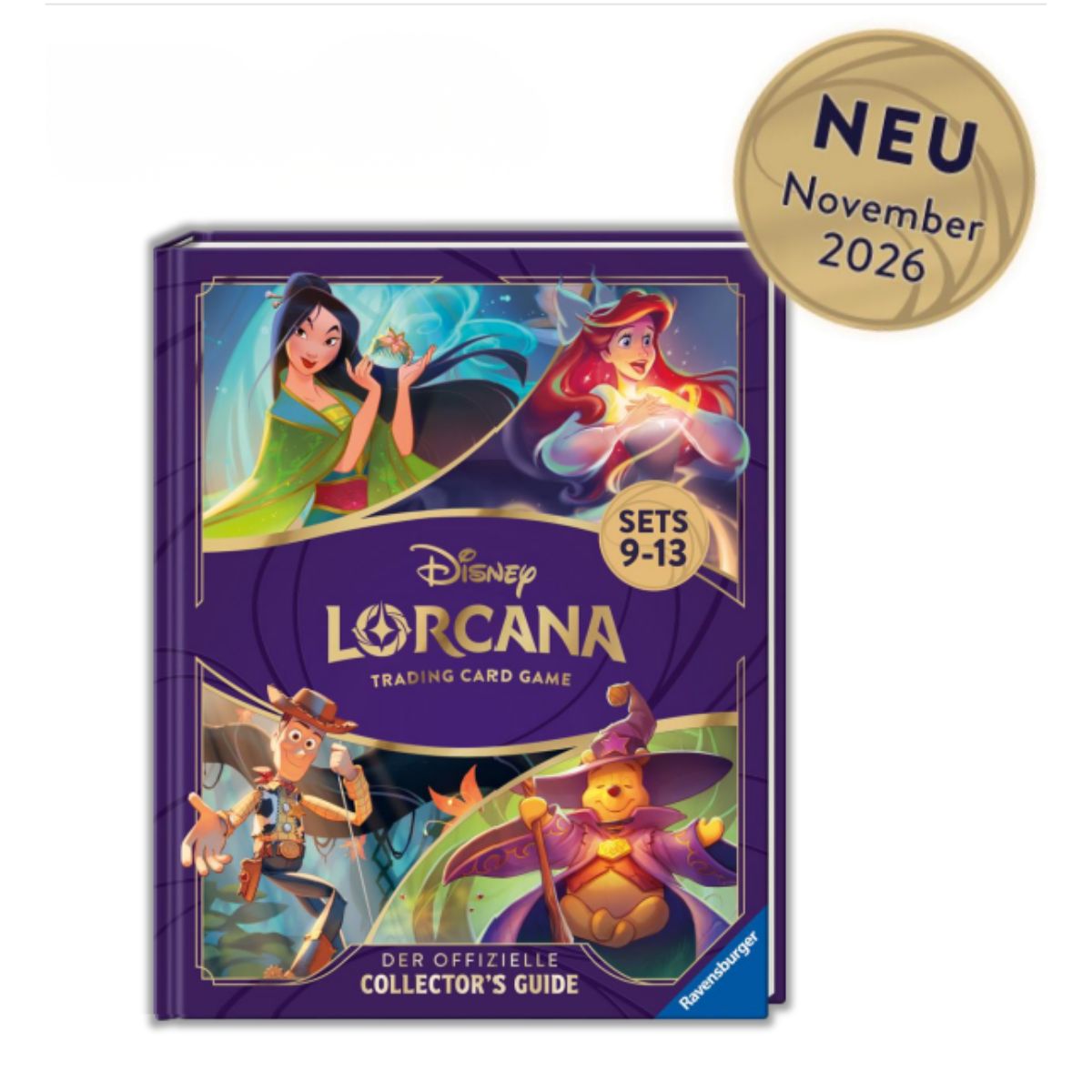 Disney Lorcana Collector Guide Set 9-13 Deutsch