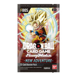 Dragon Ball Super Card Game Fusion World New Adventure FB05 Booster Englisch