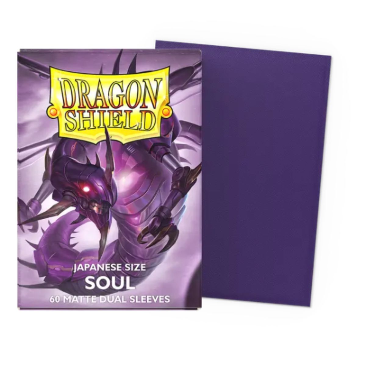 Dragon Shield Japanese Size Dual Matte Sleeves - Soul (60 Sleeves)