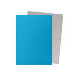 Dragon Shield Standard Size Dual Matte Sleeves - Sky Blue & Silver (100 Sleeves)