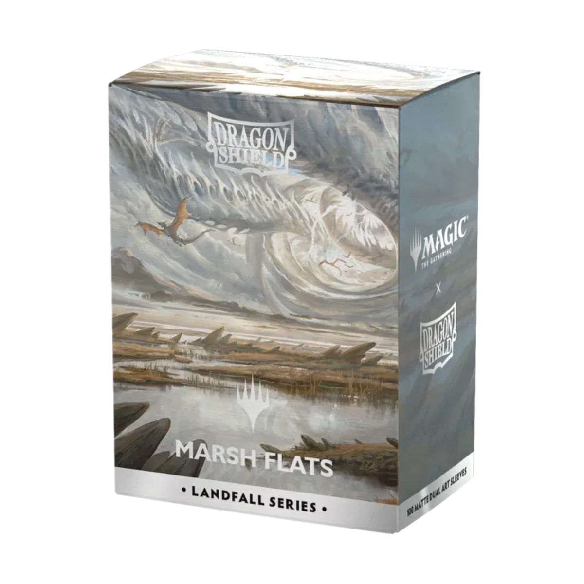 Dragon Shield Standard Size Matte Dual Art Marsh Flats Landfall Series