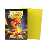 Dragon Shield Standard Size Matte Dual Sleeves - Lightning (100 Sleeves)