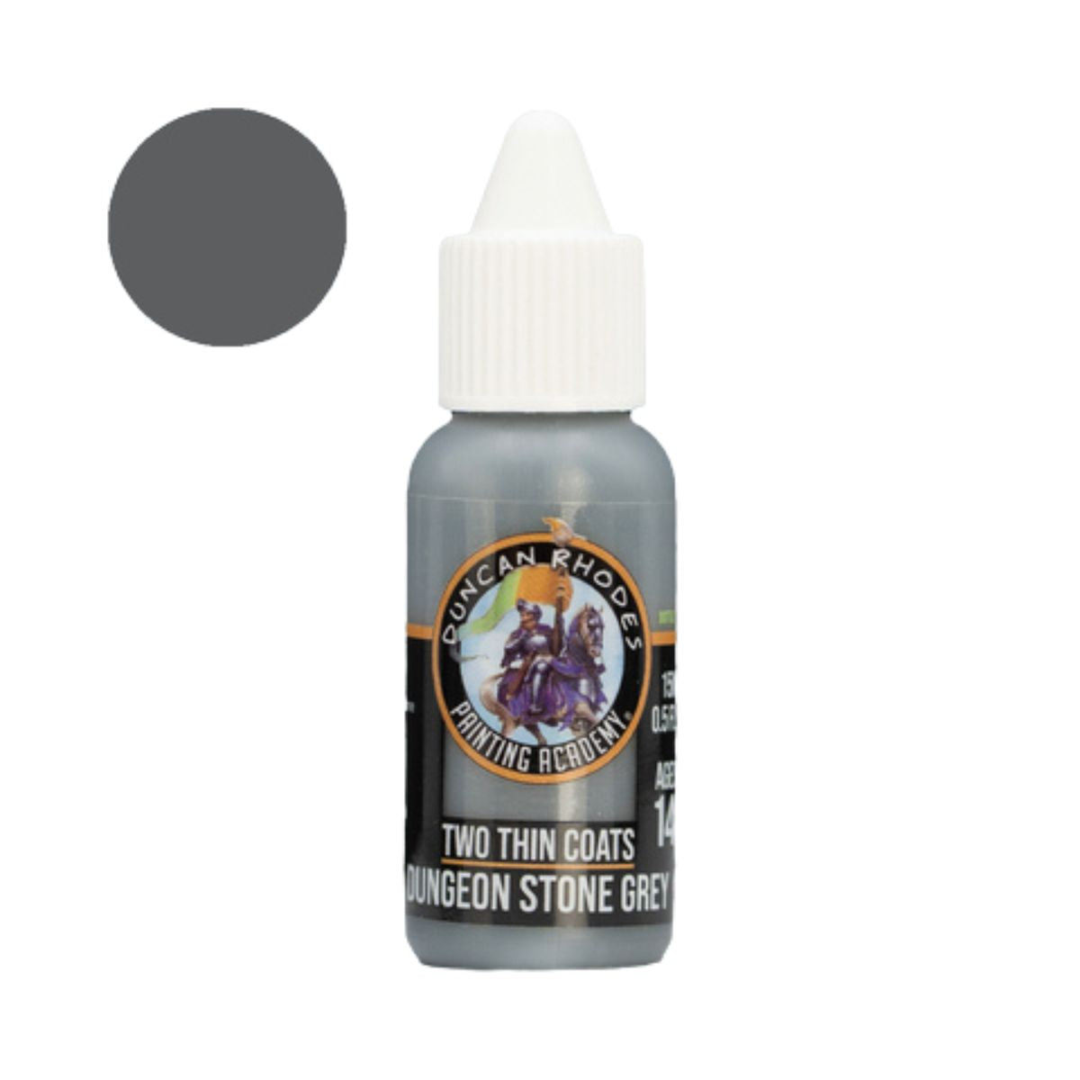Duncan Rhodes TWO THIN COATS Dungeon Stone Grey