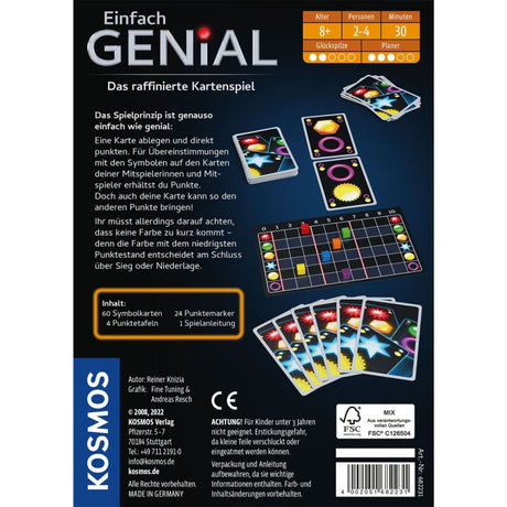 Einfach Genial Das Kartenspiel