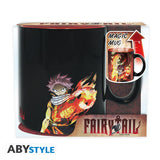 Fairy Tail Mug Heat Change 460 ml Natsu & Lucy