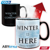 Game Of Thrones Mug Heat Change 460 ml Winter Is Here Box