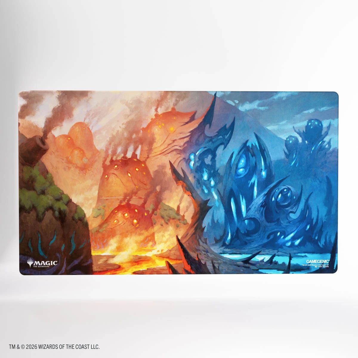 Gamegenic Magic The Gathering Lorwyn Eclipsed Shiny Playmat Steam Vents