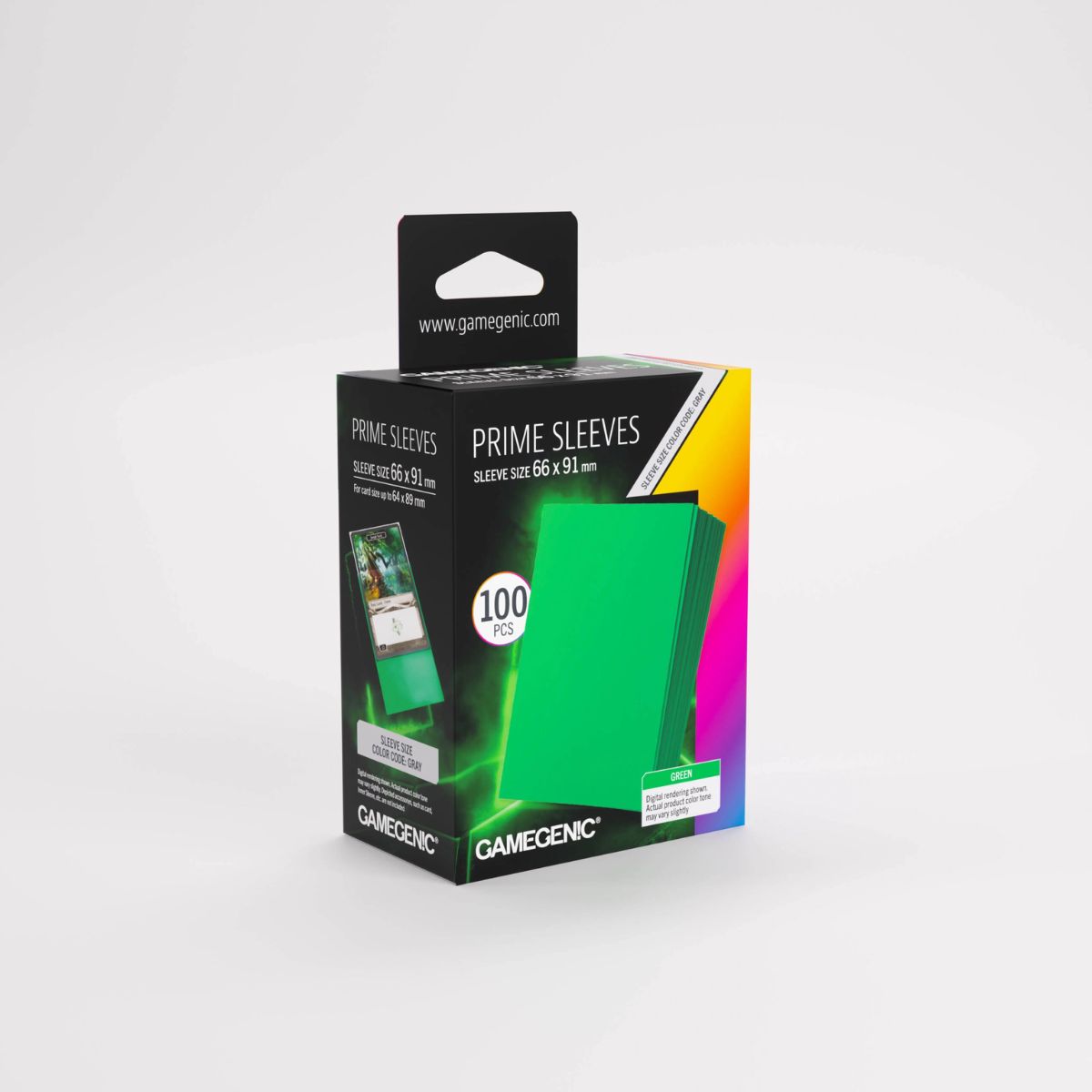 Gamegenic PRIME Sleeves Grün