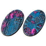 Gamers Grass Alien Infestation Bases, Oval 90mm (x2)