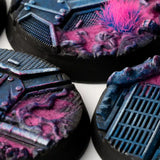 Gamers Grass Alien Infestation Bases, Round 40mm (x5)