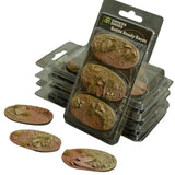 Gamers Grass Badlands Bases, Oval 75mm (x3)