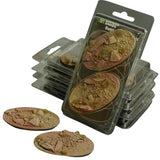 Gamers Grass Badlands Bases, Oval 90mm (x2)