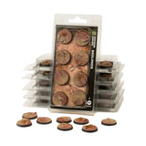 Gamers Grass Badlands Bases, Round 28mm (x8)