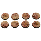 Gamers Grass Badlands Bases, Round 28mm (x8)