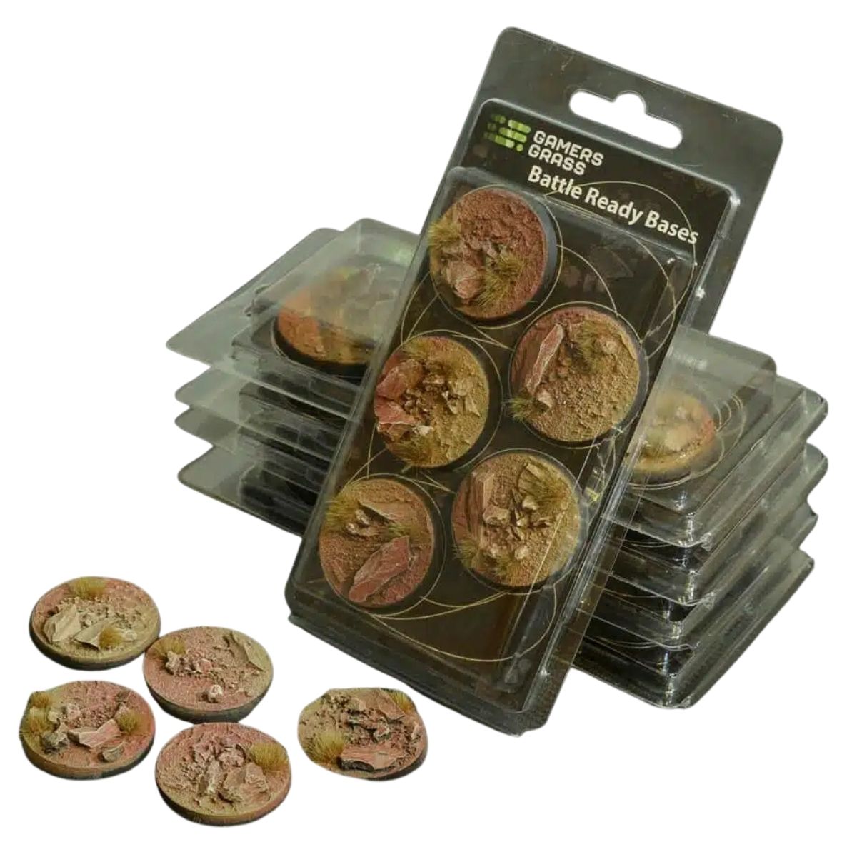 Gamers Grass Badlands Bases, Round 40mm (x5)