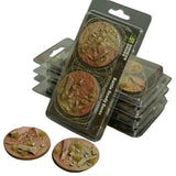 Gamers Grass Badlands Bases, Round 60mm (x2)