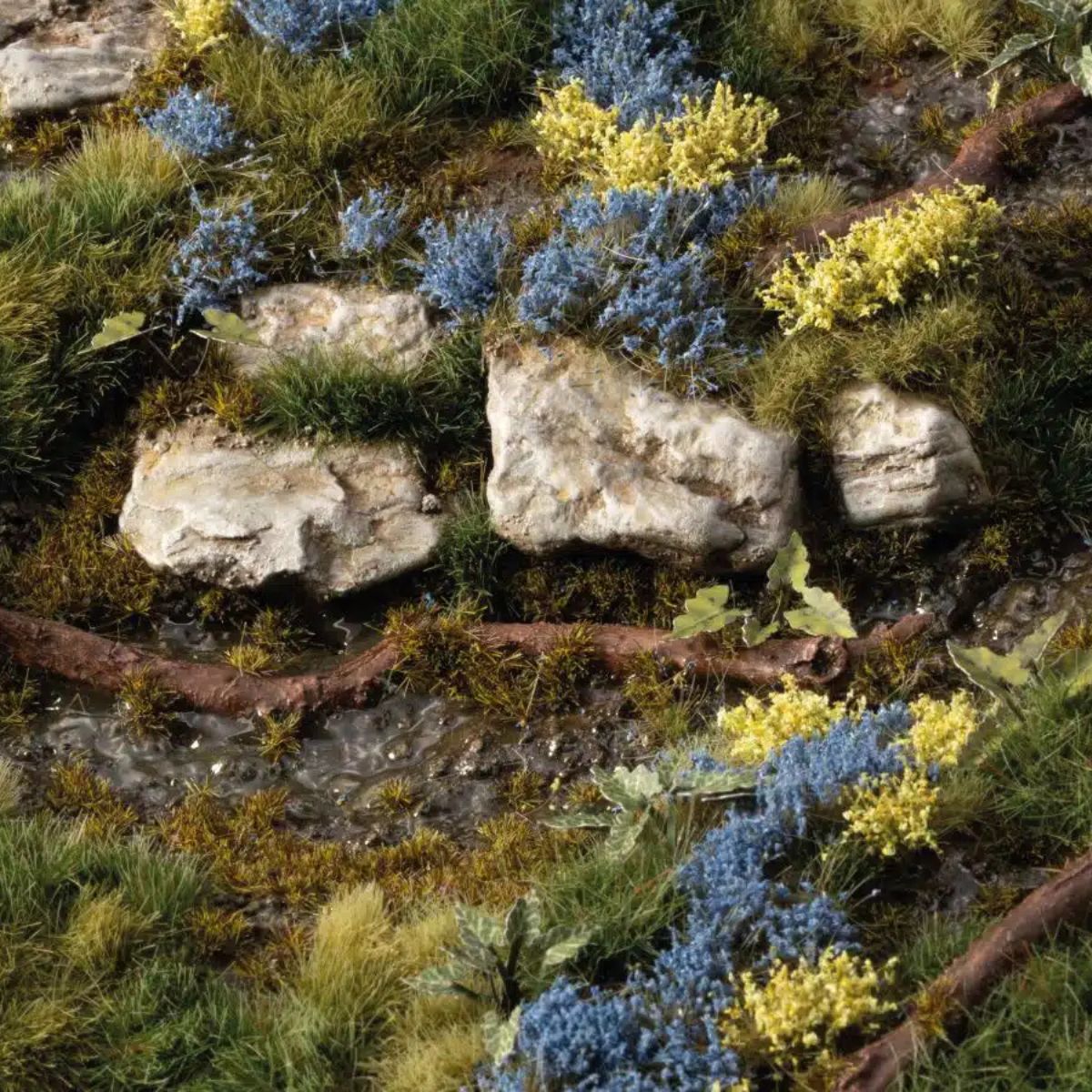 Gamers Grass Bluebeard Flowers