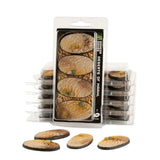 Gamers Grass Deserts of Maahl Bases, Oval 60mm (x4)