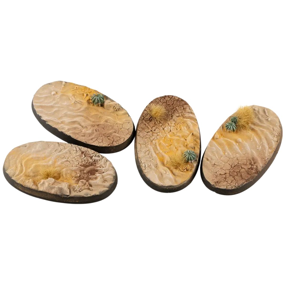 Gamers Grass Deserts of Maahl Bases, Oval 60mm (x4)