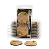 Gamers Grass Deserts of Maahl Bases, Round 60mm (x2)