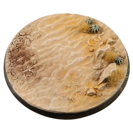 Gamers Grass Deserts of Maahl Bases, Round 80mm (x1)