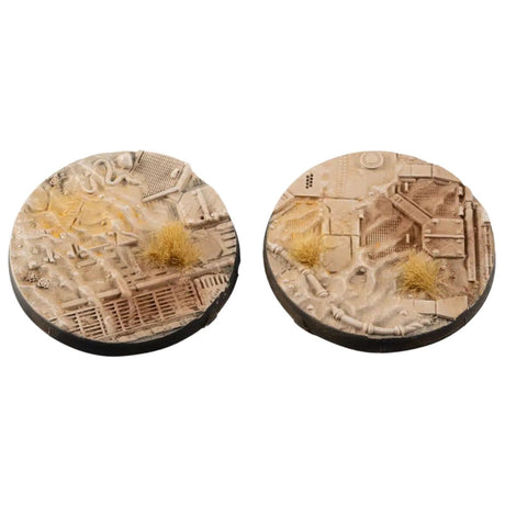 Gamers Grass Dunes of Bourak Bases, Round 55mm (x2)