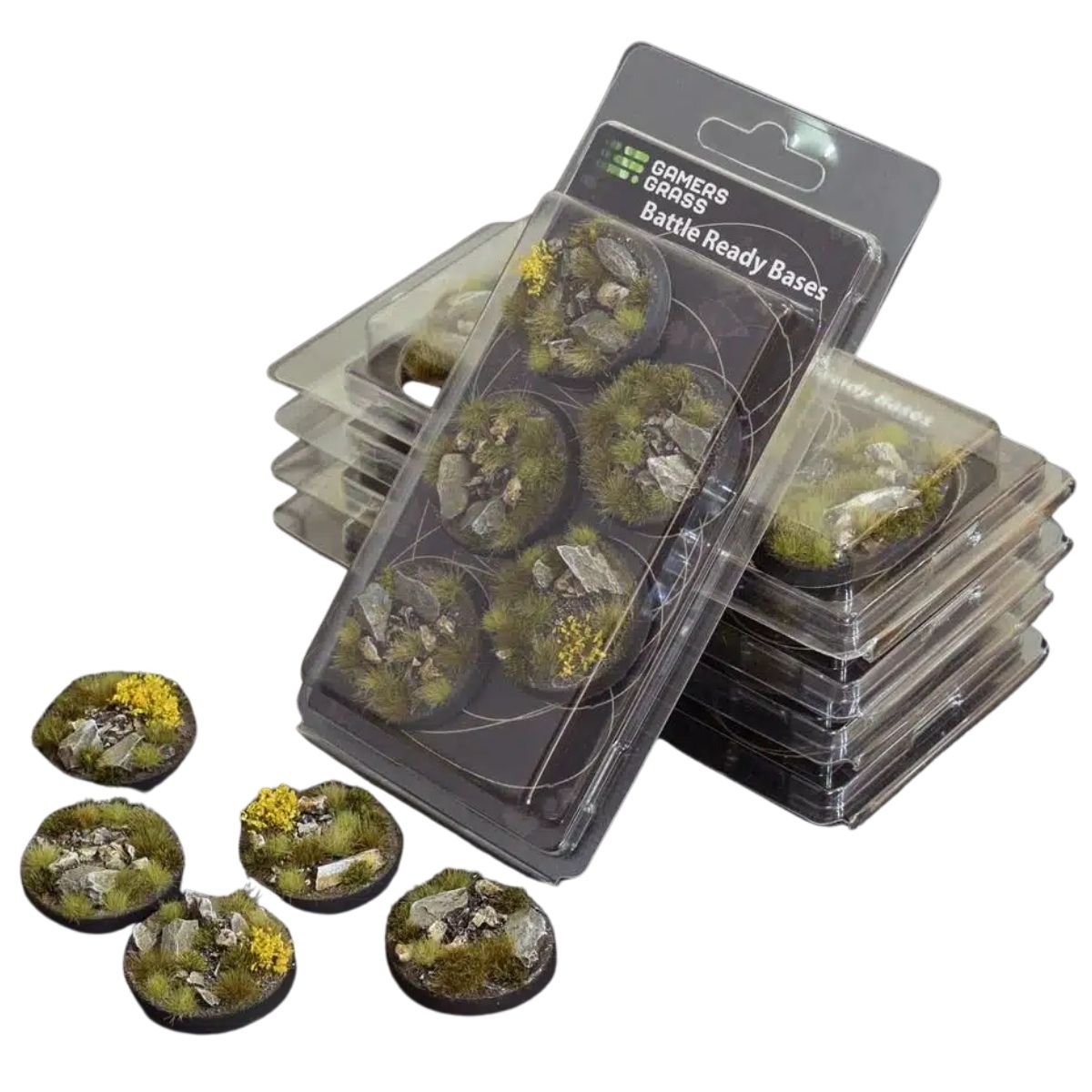 Gamers Grass Highland Bases, Round 40mm (x5)