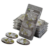 Gamers Grass Temple Bases, Oval 75mm (x3)