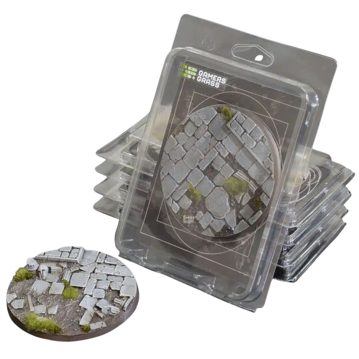 Gamers Grass Temple Bases, Round 100mm (x1)