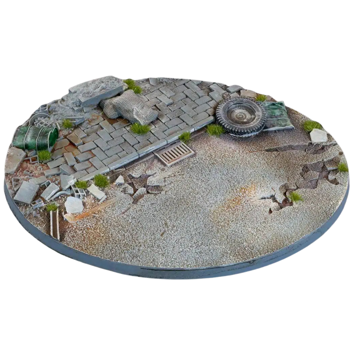 Gamers Grass Urban Warfare Bases, Oval 120mm (x1)
