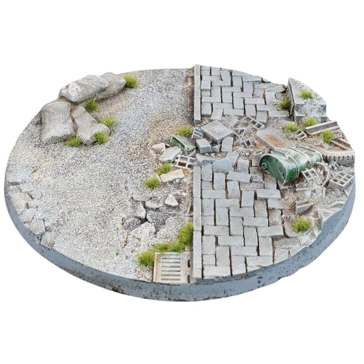 Gamers Grass Urban Warfare Bases, Round 100mm (x1)