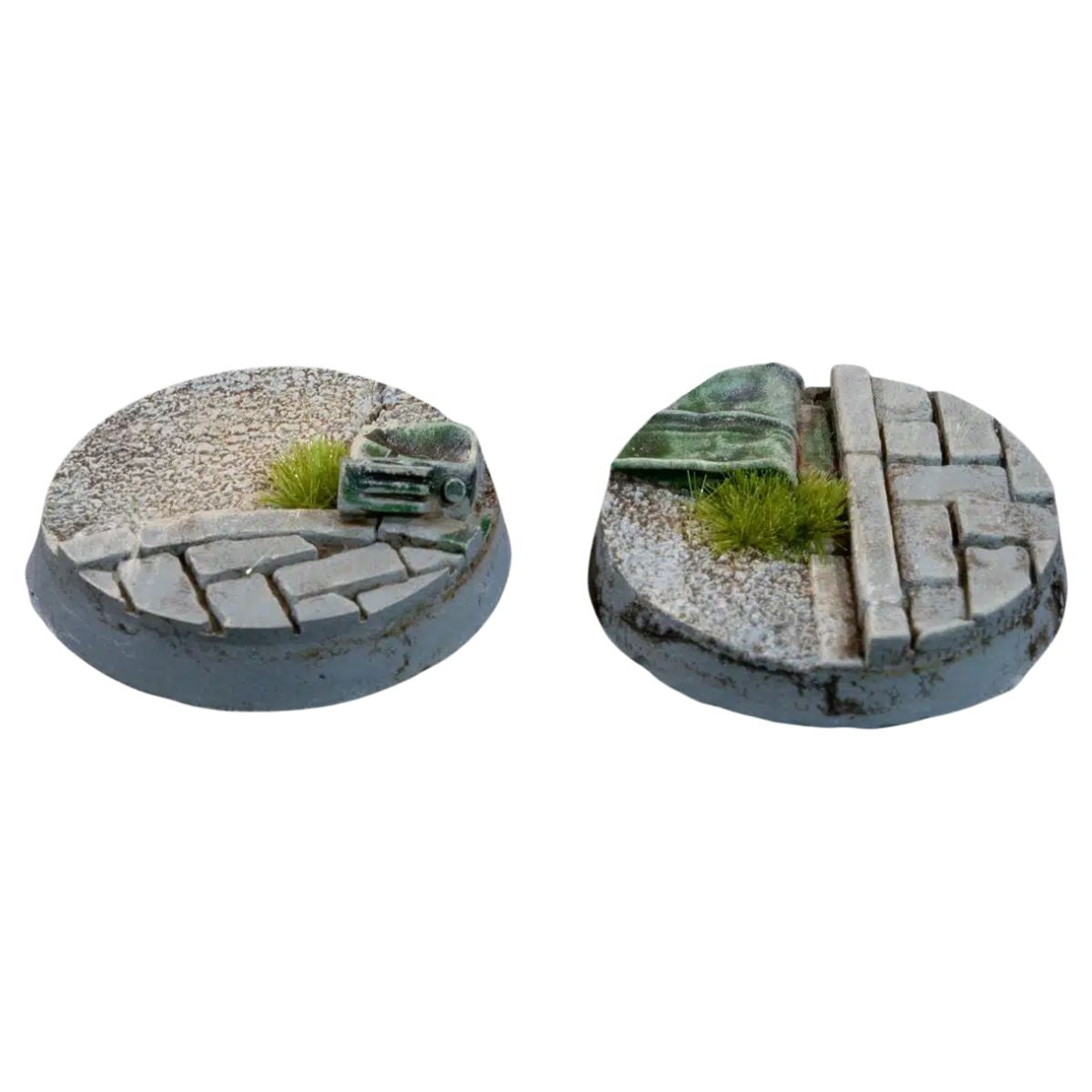 Gamers Grass Urban Warfare Bases, Round 25mm (x10)
