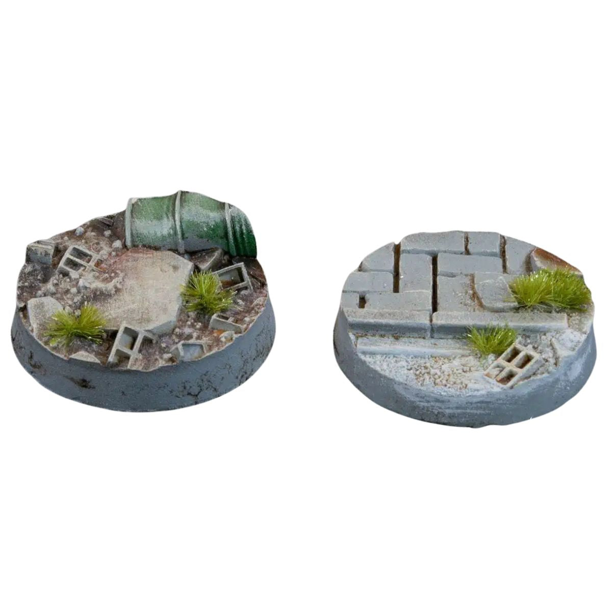 Gamers Grass Urban Warfare Bases, Round 25mm (x10)