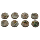 Gamers Grass Urban Warfare Bases, Round 28mm (x8)