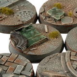 Gamers Grass Urban Warfare Bases, Round 28mm (x8)