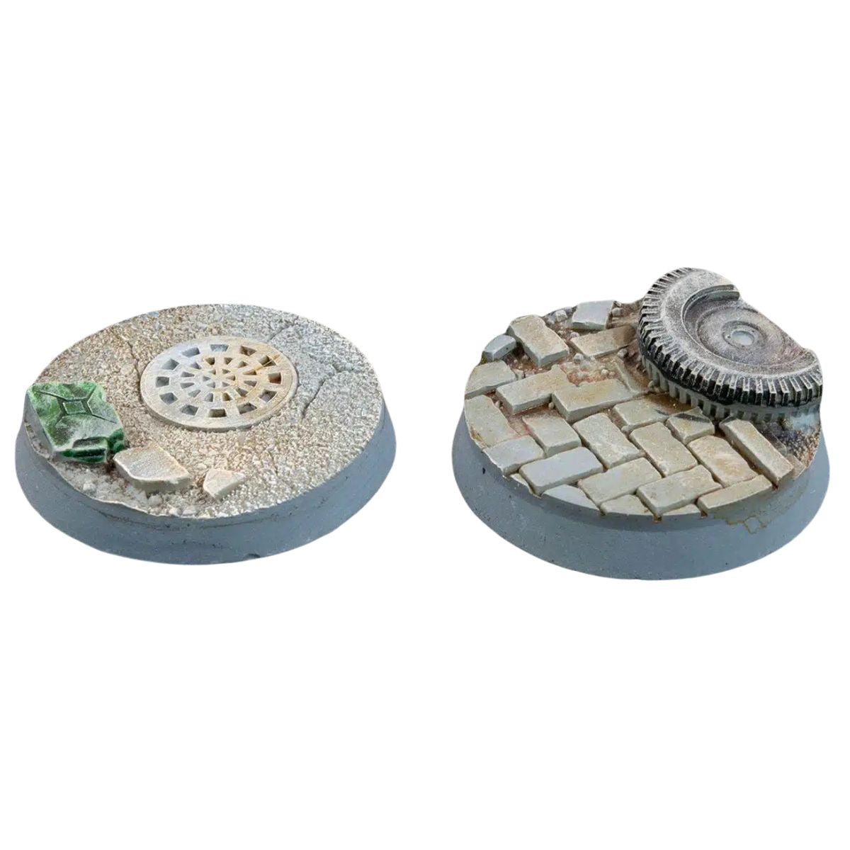 Gamers Grass Urban Warfare Bases, Round 32mm (x8)