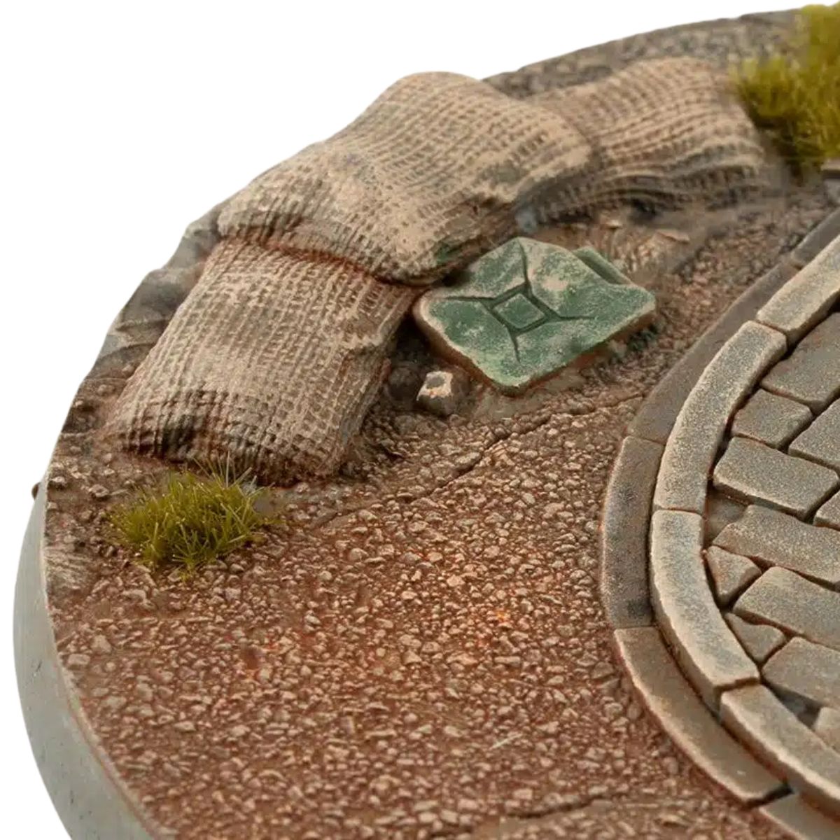 Gamers Grass Urban Warfare Bases, Round 80mm (x1)