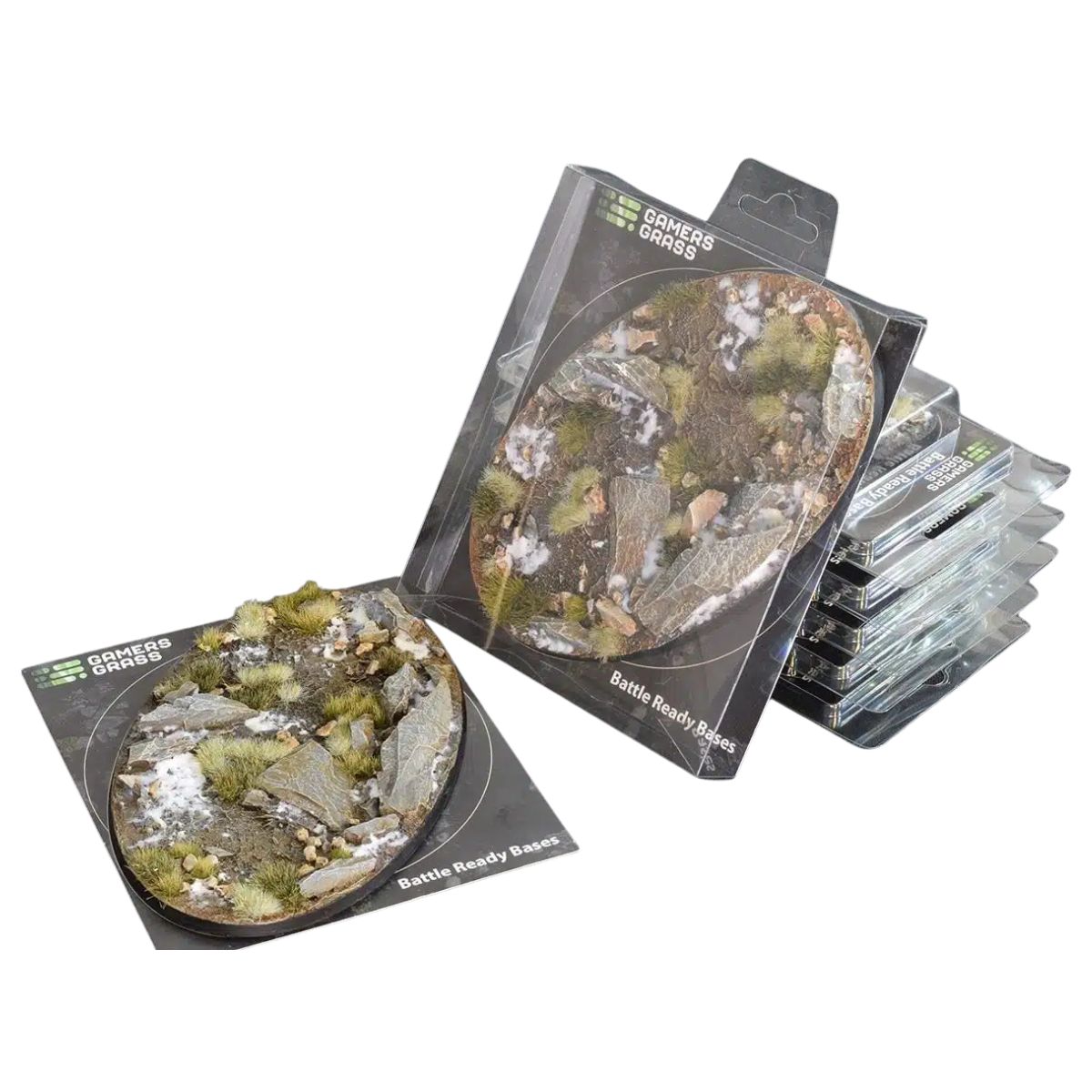 Gamers Grass Winter Bases, Oval 170mm (x1)
